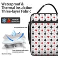 thumbnail image 2 of Team Sports Lunch Box Gift Set - Insulated Cooler Bag for Baseball, Football, Basketball, Volleyball Fans - Personalized Team Meal Tote Idea, 2 of 6