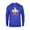 Royal, variant on Marge Simpson Turn That Frown Upside Down Retro - Pullover Hoodie for Adults - Customized-Navy