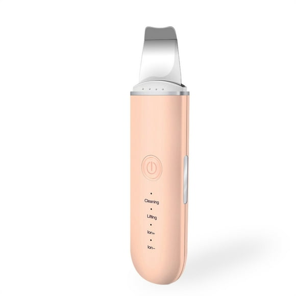 Vogacara Depurador de piel Espátula facial exfoliante Removedor de espinillas recargable por USB Tratamientos faciales Rosado Vogacara CE011496-03B