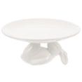 thumbnail image 1 of 1 Set Easter Cake Stand Bunny Cake Tray Ceramic Cake Holder Ceramic Bunny Tray Cupcake Stand, 1 of 6