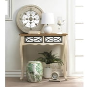 Home Decorative Antique-Style Table Clock With Bird