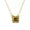 Gold, variant on Rainbow Glitter Square Choker Necklace in Gold Tone Short Chain Women Necklaces