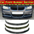 thumbnail image 2 of For BMW 3 Series E90 E92 E93 2005-2013 Body Kit Bumper Cover Glossy Black Sport Style Front Bumper Splitter Car Accessories, 2 of 7
