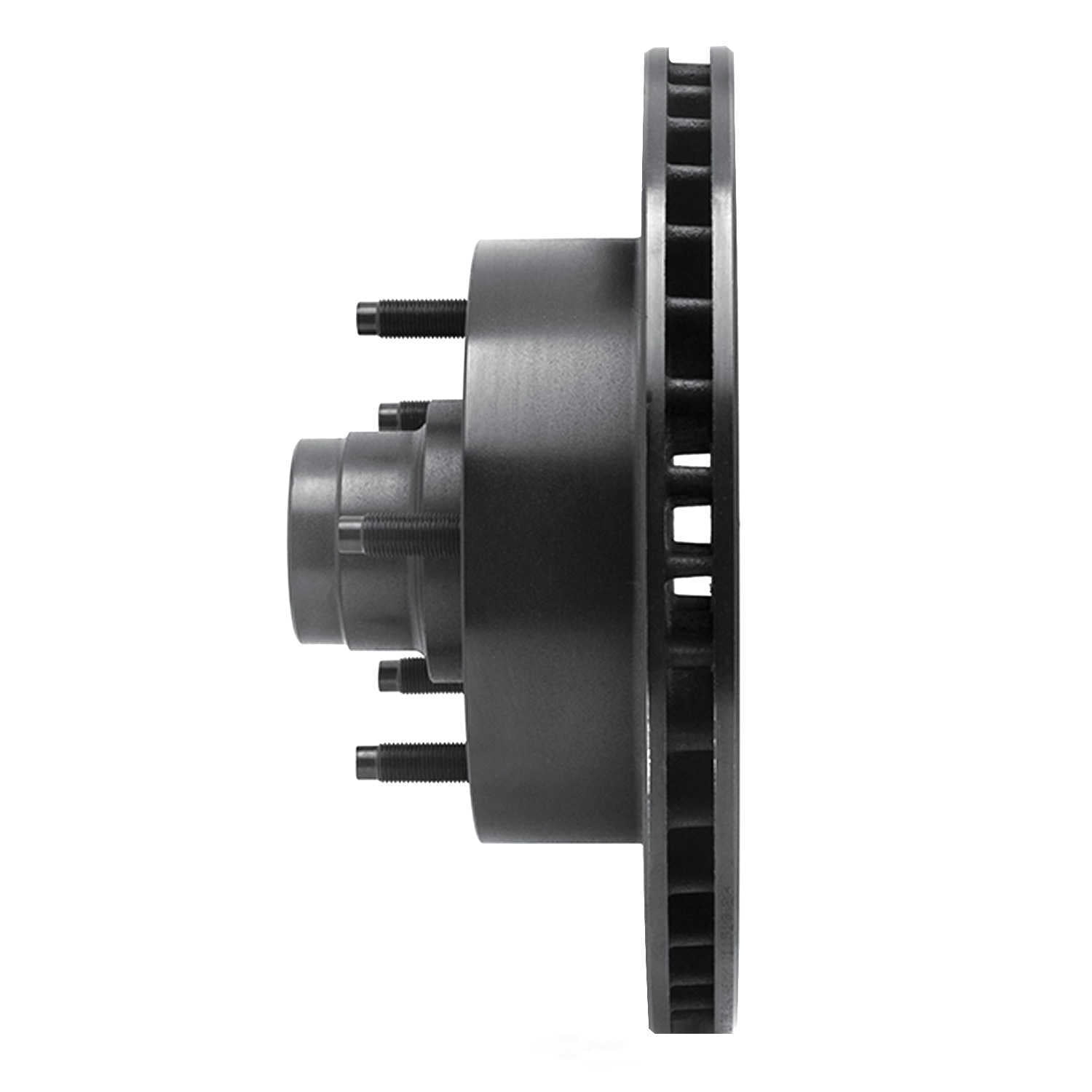 Dynamic Friction Company 633-54130L DFC Brake Rotor - Drilled And Slotted - Black