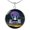 Luxury Necklace (Gold), variant on UFO Alien Fan Alien Exist Circle Necklace Stainless Steel 24 Inch Chain Silver Tone or Gold Tone