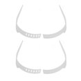 thumbnail image 1 of Lot de 2 supports de col de chemise réglables pour hommes et femmes, 1 of 4