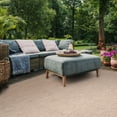 thumbnail image 3 of SAFAVIEH Courtyard Finnian Solid Indoor/Outdoor Area Rug, Beige/Brown, 9' x 9' Square, 3 of 7