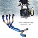thumbnail image 5 of Cabezal De Escape, Tubo De Escape De Motocicleta A Prueba De Herrumbre De Acero Inoxidable Reemplazo Azul De Alta Resistencia Resistente Al Calor Para Z1000 2010-2018 Para ANGGREK JEQC12, 5 of 8