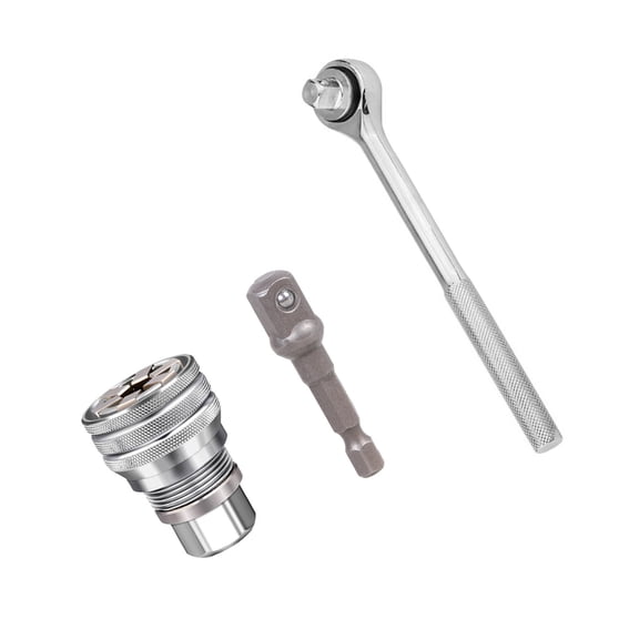 Adjustable Universally Socket Wrench Grip Adapter 10-19mm Hexagonal Head Nut And Bolts Driver Tool