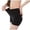 Black, variant on Unir Women's Seamless Under Dress Shorts, Mid Waist Anti-See-Through Safety Underwear, 1 Piece, S-XXL Plus Size Friendly