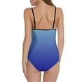 thumbnail image 3 of Womens Printed Backless Suspender Set Swimsuit Swimwear, 3 of 3