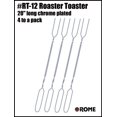 thumbnail image 1 of Rome Industry Campfire Roasting Fork RT-12 Roaster Toaster; 20 Inch Length; Chrome Plated; Steel; Set Of 4, 1 of 4