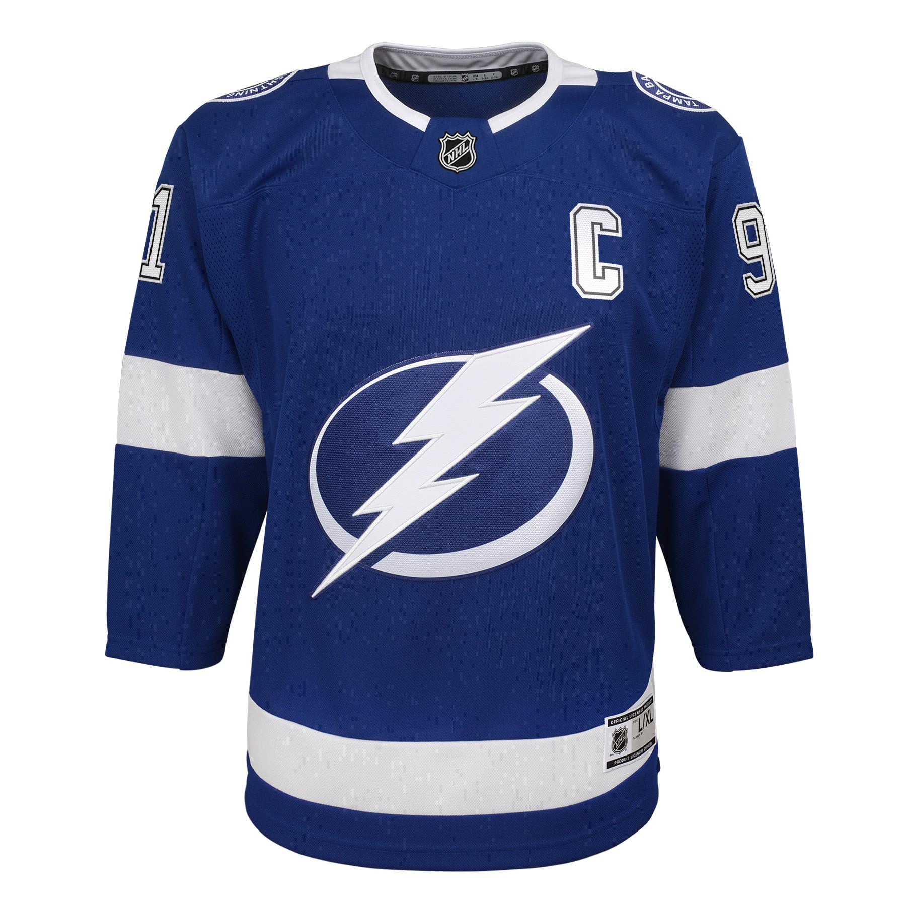 Steven Stamkos Tampa Bay Lightning NHL Premier Youth Replica Hockey Jersey - NHL Team Apparel 