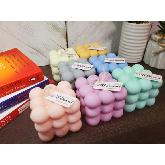 Cute Luxurious Bubble Soy Wax Candles