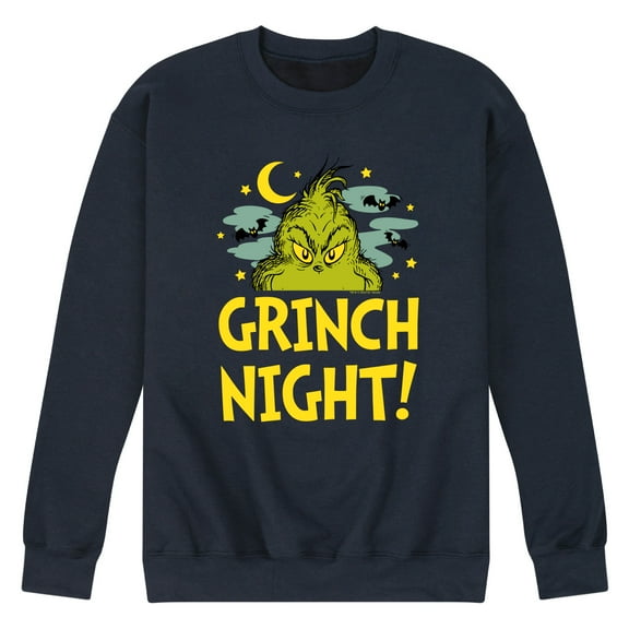 The Grinch - Grinch Night - Men's Crew Neck Fleece Pullover