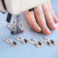 thumbnail image 4 of FENGGUIQU 4Pcs Sewing Machine Presser Foot Attachment Set for Versatile Sewing Projects, 4 of 8