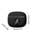 thumbnail image 3 of 360° Immersive Sound Bluetooth Earphones, Noise Canceling, LED Display, Long Wear Comfort, High Definition Calls, Wireless Headset for Travel, Office, Fitness, 3 of 6