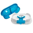 thumbnail image 1 of 2pcs Multiple Pill Splitter. with Accurate Pill Alignment, Sturdy Cutting Blade and Blade Guard, Cut Stainless Steel Blade for Tablets, Vitamins,, 1 of 5
