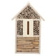 thumbnail image 1 of Casa de madera para insectos y abejas, refugio para jardín, caja nido, artesanía, adorno decorativo para exteriores, 1 of 11