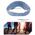 thumbnail image 3 of Minzimin 1Pack Sun Visor Hats for Women Men Adjustable UV Protection Outdoor Sports Golf Running Sun Caps, 3 of 7
