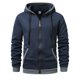 thumbnail image 3 of WILLBEST Sudaderas Navideñas para Hombre, Sudadera con Capucha y Bolsillos, Ligera, Informal, Cómoda, para Uso Diario, Chaqueta Deportiva con Capucha XGrande, 3 of 4