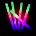 thumbnail image 3 of Concierto de música Glow Stick Discoteca festiva Banquete Parpadeante LED Sticks Camping Glowstick Funciona con pilas Varita Suministros para fiestas Colorido Eigraketly  HA009449-01, 3 of 6