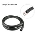 thumbnail image 2 of Uxcell Line Hose Tube Nitrile Butadiene Rubber 19mm(3/4") ID x 25mm(63/64") OD 4.92Ft/1.5M Water Hose Black, 2 of 3