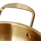 thumbnail image 3 of Gold Korean Ramen Pot Stainless Steel Noodle Pot Portable Kitchen Cooking Pot for Household 24cm / 9.4in, 3 of 4