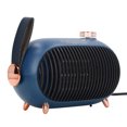 thumbnail image 1 of Calentador De Espacio, 1000 W Calentador De Espacio Eléctrico Protección Contra Sobrecalentamiento Cuerpo Compacto De Escritorio Cerámica PTC Para Dormitorio ANGGREK Enchufe USA 110V Azul Oscuro, 1 of 8