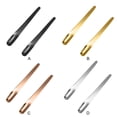 thumbnail image 4 of ZheElen 2pcs Cuillère pour les Amateurs de Café Polyvalent et Robuste Cuillère à Thé en Acier Inoxydable en Acier Inoxydable Cuillère à Thé Argent * 2pcs 1Set, 4 of 6