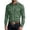 a01Green, variant on LODIENY Men Button Down Collared Shirts Long Sleeve Lightweight Regular Fit Business Work Shirt with Flap Pockets Black XL
