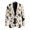 Cat Pumpkin Pattern, variant on Union Jack Flag Print Polyester Men's One-Button Twill Blazer with Slim, Lightweight Slim Fit Men's Fashion Casual Suit Tops for Prom