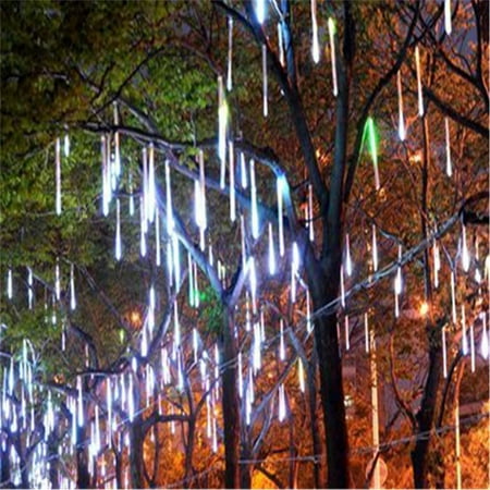 Decorative Indoor Lights STARSHINE 50cm 10 Tube 540 LEDs Meteor Shower Rain Waterproof String Lights for Christmas, Wedding, Party, Indoor, Outdoor and Bedroom Lighting Decorative (White) ()