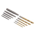 thumbnail image 1 of Screw Extractor, Left Hand Drill Bit Chamfered Edge Design CR MO HSS Convenient Storage  Extractor Set  For Mechanical Maintenance, 1 of 8
