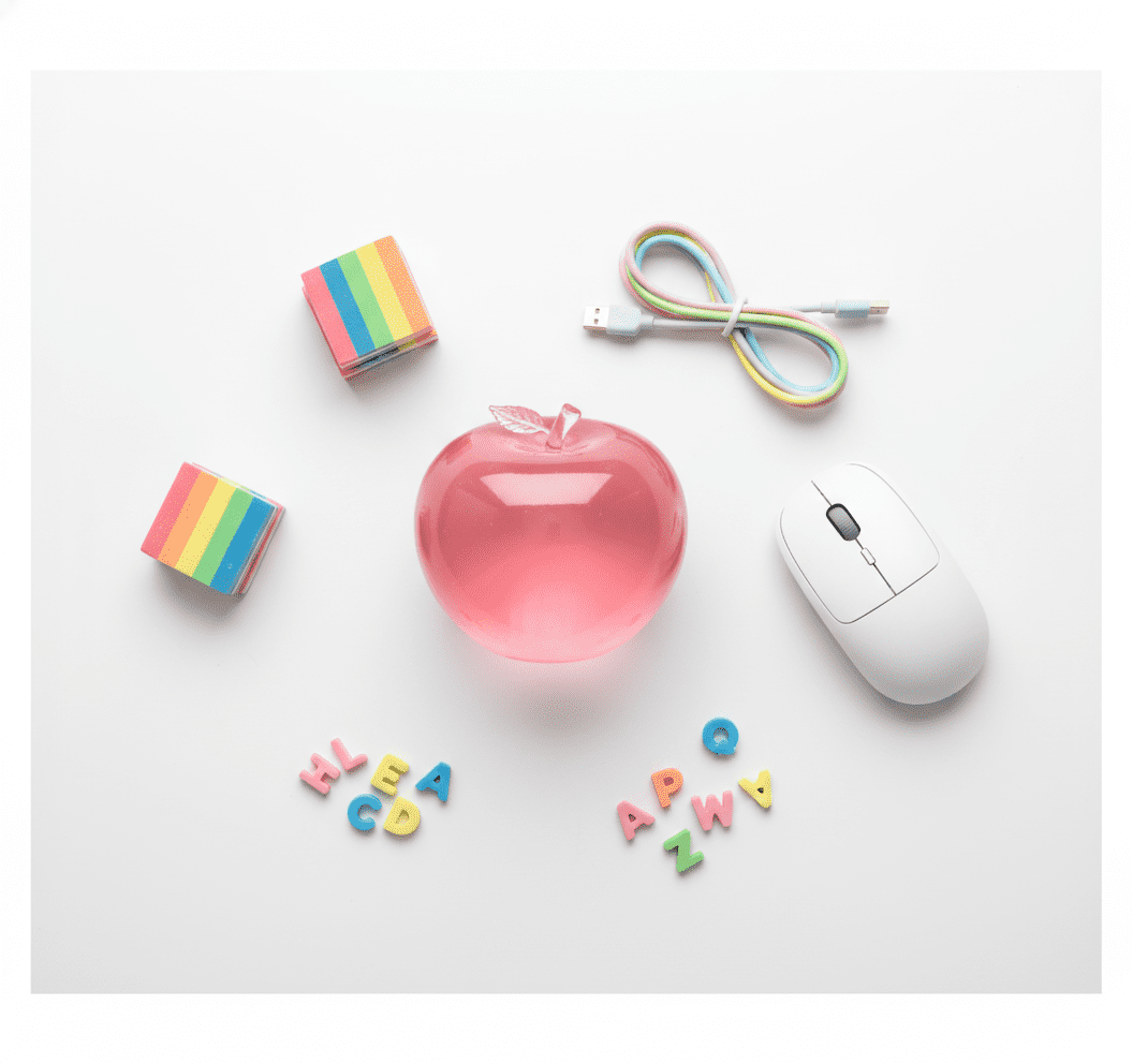 Apple Squishy Toy - Glass Gloss Semi-Transparent Taba Squishy Apple - Slow Rising Silicone Fidget Stress Ball - Cute Moldable Squeeze Sensory Squishy Toys for Daily Office & Home Gift