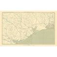 thumbnail image 2 of Bien 18x13 Gold Ornate Wood Framed with Double Matting Museum Art Print Titled - Texas Louisiana Gulf Coast Region - Bien 1895, 2 of 4