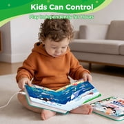 Timetome 500 Words Sound Book for Kids Ages 3-8, 23 Learning Themes, Interactive Touch and Sound Educational Toy, USB-C Rechargeable