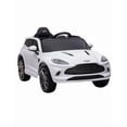 thumbnail image 3 of PINGÜE® Montable Eléctrico para Niños| Aston Martin® DBX 707 Licencia Oficial | Control Remoto 2.4Ghz | Bateria 12V 4.5AH | USB Música Radio Luz LED | 2 Motor 390| WHITE, 3 of 6
