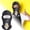 D, variant on Breathable Animal Print Cycling Face Mask, Quick-Dry Sweat-Absorbent for Outdoor Skiing and Sun Protection, Multicolor, One Size