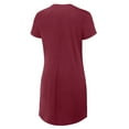 thumbnail image 3 of Women's Fanatics Garnet Florida State Seminoles Relaxed Fit Drape T-Shirt Dress, 3 of 5