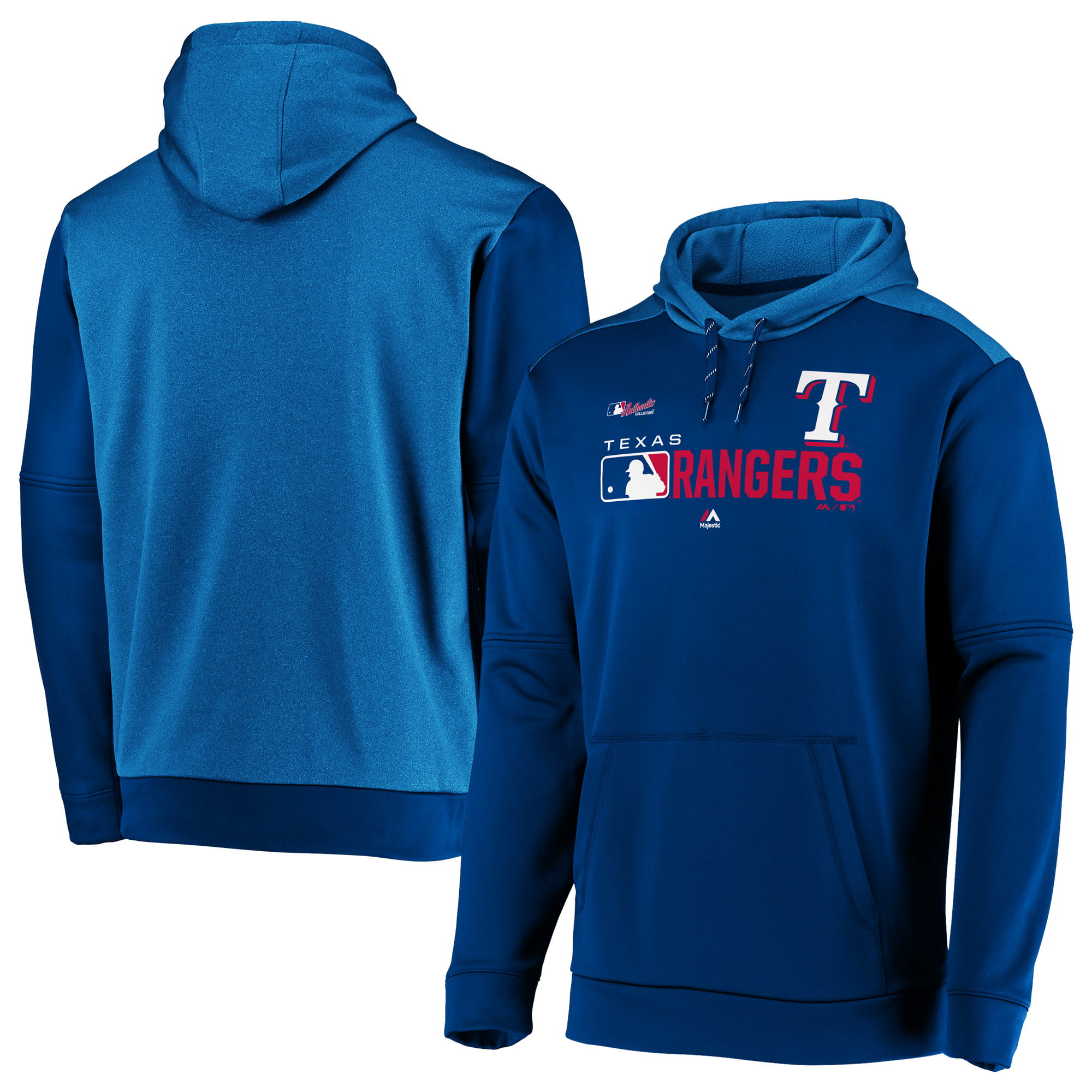 Texas Rangers Majestic Authentic Collection Team Distinction Pullover ...
