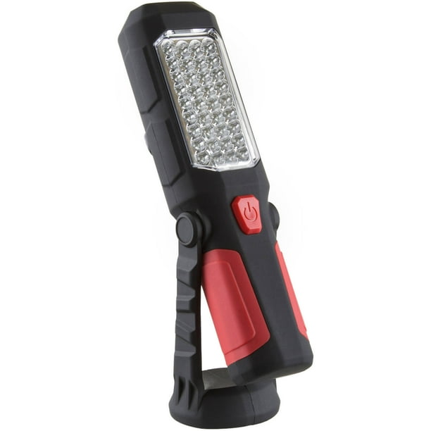 LED Flashlight with Swivel Base and Hanging Hook 200 Lumen