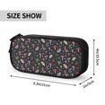 thumbnail image 4 of Goofa Forest Flora and Insects Pattern Big Capacity Pencil Pen Case Office College Large Storage High Capacity Bag Pouch Holder Box Organizer, 4 of 9