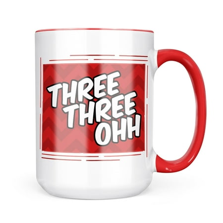 

Neonblond 330 Akron OH red Mug gift for Coffee Tea lovers