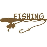 Scrapbook 101 Shape Cardstock Die Cuts, Fishing Multi-Colored