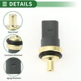 thumbnail image 3 of Sensor de temperatura del refrigerante del motor Unique Bargains No.06A919501A Sensor de temperatura del agua para Audi A1 2015 1 Pc, 3 of 6