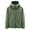 Army Green, variant on JTieacloth Men's Lightweight Jacket Fleece Jacket Men Coat With Hood Zipper Thick Outwear Windproof Men's Jacket Autumn Winter Classic Green
