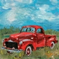 thumbnail image 2 of Wang, Melissa 12x12 White Modern Wood Framed Museum Art Print Titled - Sunburnt Truck II, 2 of 4