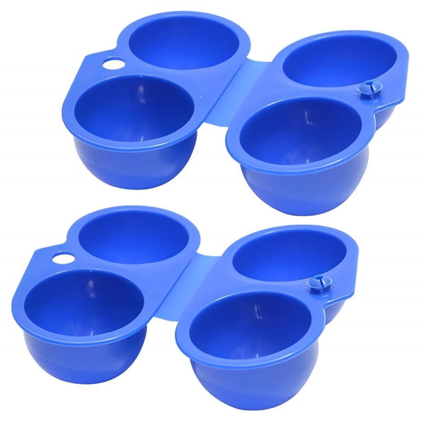 Para Acampar, 2 Uds., Contenedor De Caja De Almacenamiento De Huevos Con Tapas Para Acampar Al Aire Libre, Picnic, Color Aleatorio Sweethay OD007918-00