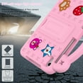 thumbnail image 3 of Kids Case for Walmart Onn 8 Inch Tablet 2024 Model (100135923), Onn 8 Inch Case, Kids Friendly Shockproof Cute Design Handle Stand Protective Rugged Tablet Case for Onn 8 inch Gen 4 2024, Pink, 3 of 7